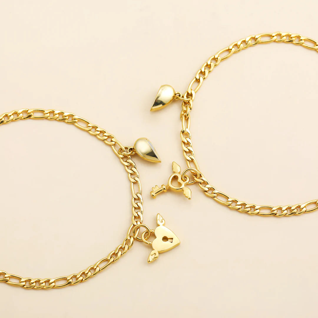 자석 체인 팔찌 세트