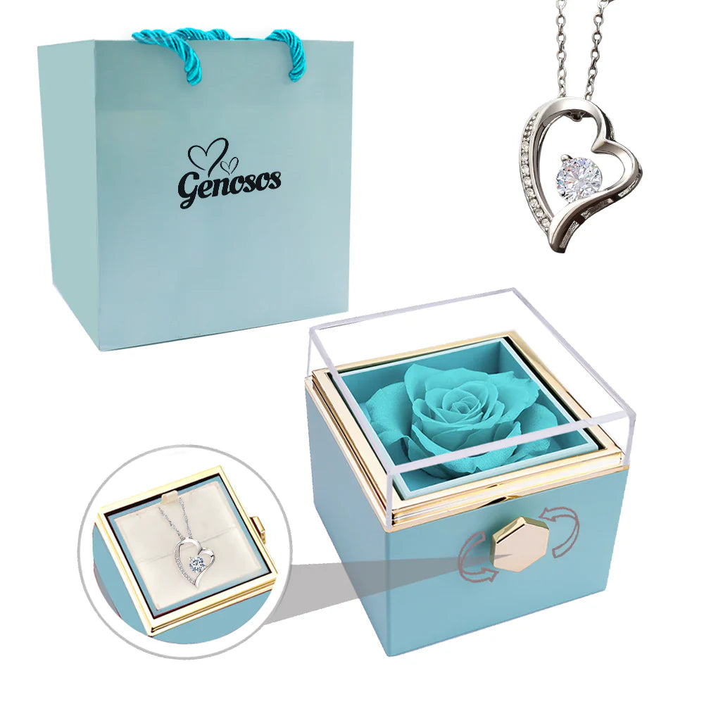 Eternal Love Necklace + Eternal Rose