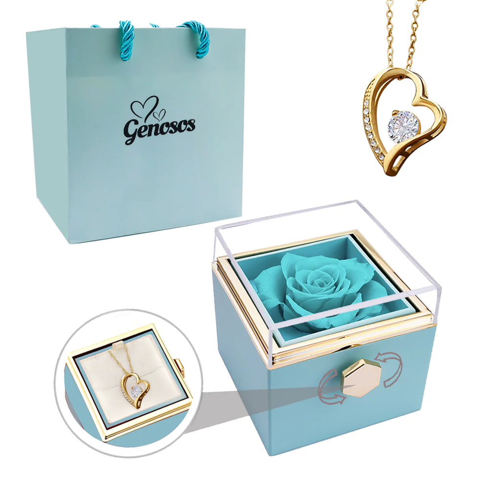 Eternal Love Necklace + Eternal Rose