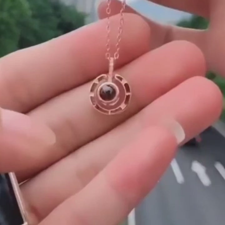 영원한 사랑 목걸이 + 장미 상자