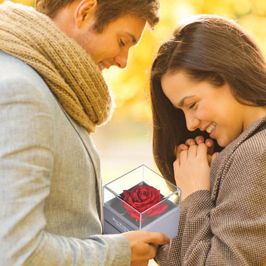 로즈 목걸이 선물 상자